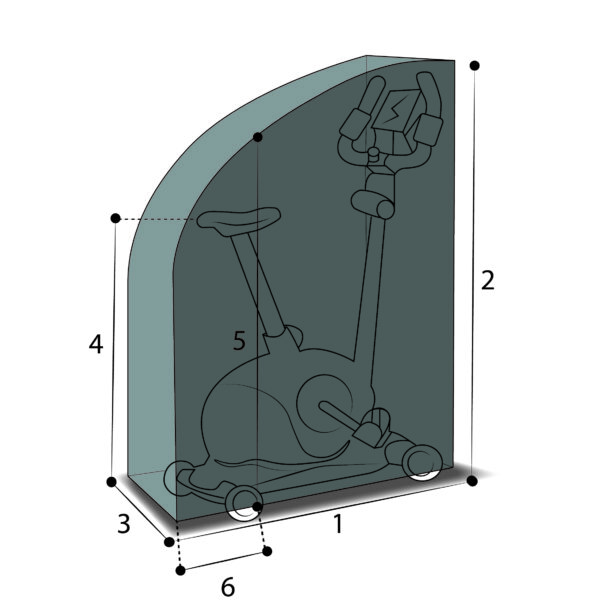 Housse sur mesure vélo d'intérieur